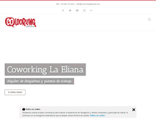 Tablet Screenshot of coworkinglaeliana.com